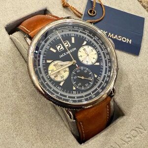 Jack Mason Avigator chronograph watch. Limited Edition, EUC